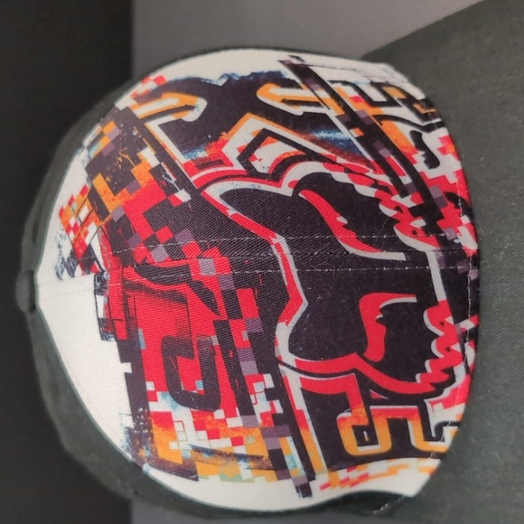 Fox Racing Flex Fit L/XL Black/Multicolor Fitted Hat - Picture 2 of 8
